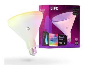 LIFX SuperColor Smart LED Outdoor Flood Light - 1600 Lumens PAR38 E26 Matter Ena